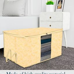 Kuber Industries Yellow & White 6 Pieces Regular Drawer Organisers-4