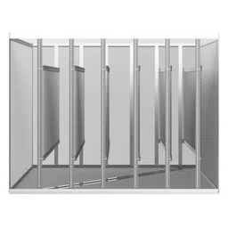 Kuber Industries White 7 Grids Cloth Wardrobe Drawer Organisers image 2