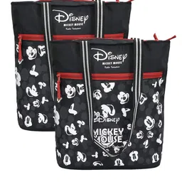 Kuber Industries Set Of 2 Mickey Mouse Printed Structured Shoulder Bag image 2