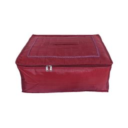 Kuber Industries Set Of 2 Maroon Saree Organisers image 4