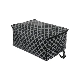 Kuber Industries Set Of 4 Checked Storage Organisers image 3