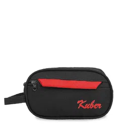 Kuber Industries Black Set Of 2 Canvas Toiletry Organizer image 2