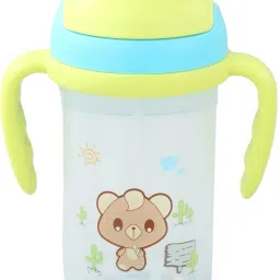Cutie Teddy Straw Sipper with Handle-17