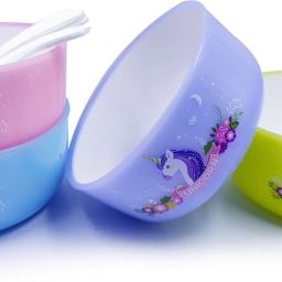 Plastic Soup Bowl Unicorn soup bowl-image-24