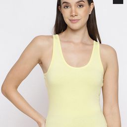 La Intimo Pack Of 2 Cotton Non Padded Camisoles-image-79