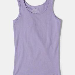 Jockey Girls Super Combed Cotton Rib Solid Regular Straps Tank Top - SG02-image-95