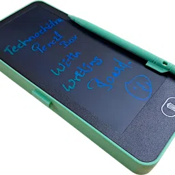LCD Writing Tablet Pencil Box with Rewritable LCD Screen, Built-In Lock with good space Art Plastic Pencil Box-3