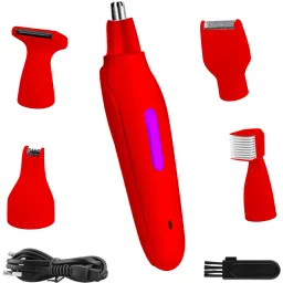 KME Best Professional High Quality Most powerfulL Rechargeable Nose Trimmer Shaver For Men, Women-8