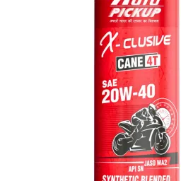 X-Clusive Cane-4 Stroke 1Liter SAE 20W40 API SN JASO MA2 4T Motorcycle Engine Oil Synthetic Blend Engine Oil-image-72