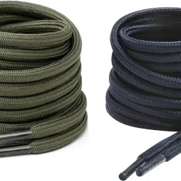 house of common shoe lace Round Army Green Navy Blue 90cm 2pair boot hiking sport Shoe Lace-image-77