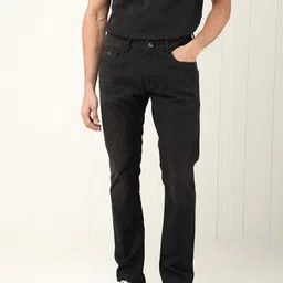 RARE RABBIT Men Ray Mid Rise Slim Fit Cotton Jeans-image-6