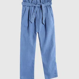 BAESD Girls Clean Look Mid Rise Regular Fit Cotton Jeans-13