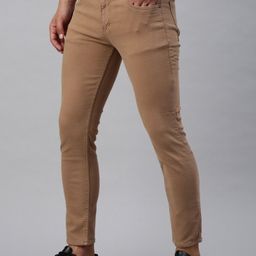 Campus Sutra Men Smart Slim Fit Clean Look Stretchable Jeans-image-8