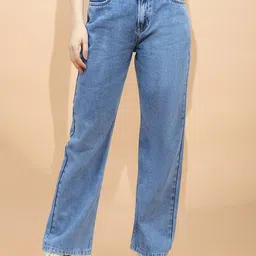 Global Republic Women Smart Straight Fit Mid-Rise Clean Look Stretchable Jeans-image-51