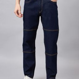 STUDIO NEXX Men Relaxed Fit Clean Look Stretchable Jeans-image-90