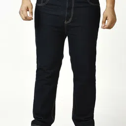 ZUSH Plus Size Men Men Slim Fit Mid Rise Stretchable Jeans-image-54