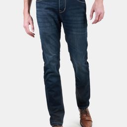 Duke Men Slim Fit Mid-Rise Light Fade Clean Look Stretchable Jeans-image-94