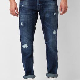SPYKAR Men Relaxed Fit Mildly Distressed Light Fade Stretchable Jeans image 1