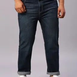 ZUSH Men Plus Size Light Fade Stretchable Jeans-picture-5