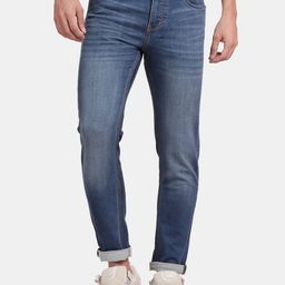 RUG WOODS Men Classic Light Fade Clean Look Stretchable Jeans-image-51
