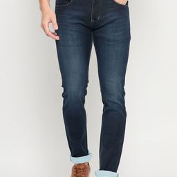 Duke Men Slim Fit Heavy Fade Stretchable Jeans-image-66