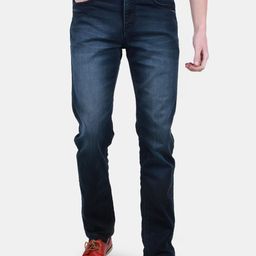 Duke Men Slim Fit Heavy Fade Clean Look Stretchable Jeans-image-57