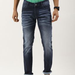 Parx Men Slim Fit Heavy Fade Stretchable Jeans-image-75