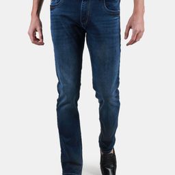 Duke Men Slim Fit Light Fade Clean Look Stretchable Jeans-image-88