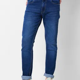 GIORDANO Men Slim Fit Light Fade Stretchable Jeans-image-23