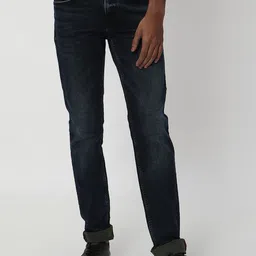 Mufti Men Narrow Light Fade Stretchable Jeans-picture-3