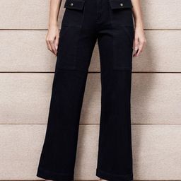 Miss Chase Women Flared High-Rise Heavy Fade Stretchable Jeans-image-59