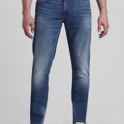 Jack & Jones Men Tim Slim Fit Heavy Fade Stretchable Jeans-image-85