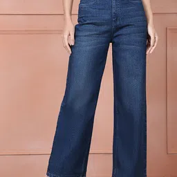 PUELLA Women Straight Fit High-Rise Light Fade Stretchable Jeans-picture-29