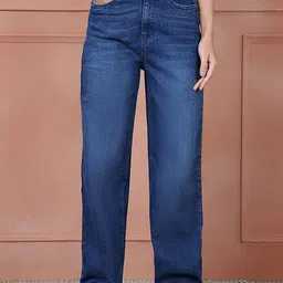 PUELLA Women Straight Fit High-Rise Light Fade Stretchable Jeans-picture-41
