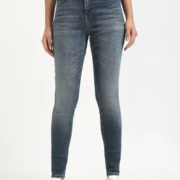 Tommy Hilfiger Women Skinny Fit Heavy Fade Mid-Rise Jeans-picture-7