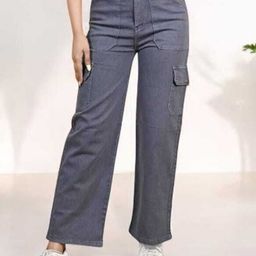 Hayler Women Stretchable Cargo Styles Jeans-image-9