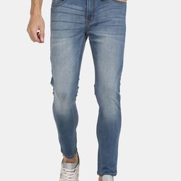 RUG WOODS Men Mid Rise Heavy Fade Clean Look Whiskers Stretchable Jeans-image-91