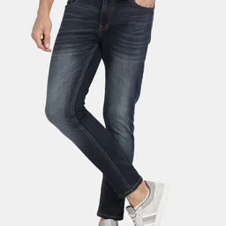 RUG WOODS Men Mid Rise Light Fade Clean Look Whiskers Stretchable Jeans-picture-18