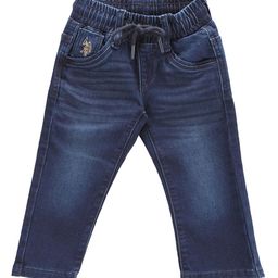 U.S. Polo Assn. Kids Boys Light Fade Whiskers & Chevrons Stretchable Jeans-picture-4