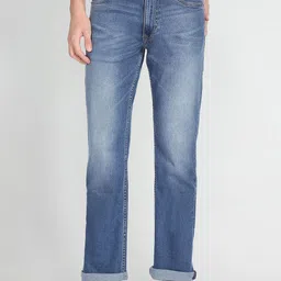 U.S. Polo Assn. Denim Co. Men Mid-Rise Bootcut Heavy Fade Clean Look Stretchable Jeans-picture-16