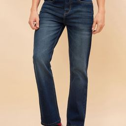 High Star Men Bootcut Light Fade Stretchable Jeans-image-49