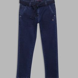 ELLE Girls Blue Wide Leg Stretchable Jeans-image-59