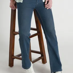 Dennis Lingo Men Bootcut Stretchable Jeans-image-45