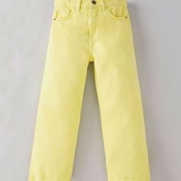 Ed-a-Mamma Girls Wide Leg Stretchable Cotton Jeans-image-84