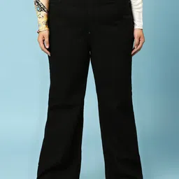 Turning Blue Women Flared High-Rise Stretchable Jeans-picture-58
