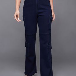 Miss Chase Women Wide Leg High-Rise Stretchable Jeans-image-87