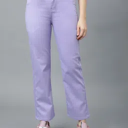 Code 61 Women Straight Fit High-Rise Stretchable Jeans-image-89