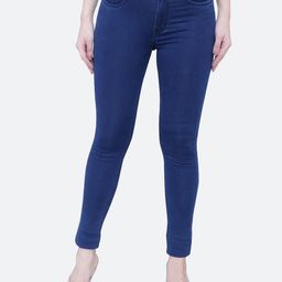FCK-3 Women Cotton Comfort High-Rise Stretchable Jeans-36