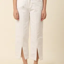 plusS Women White Mid-Rise Stretchable Jeans-picture-34