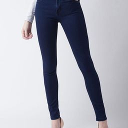 Miss Chase Lovely Weeks Women Skinny Fit Slash Knee Stretchable Jeans-picture-39